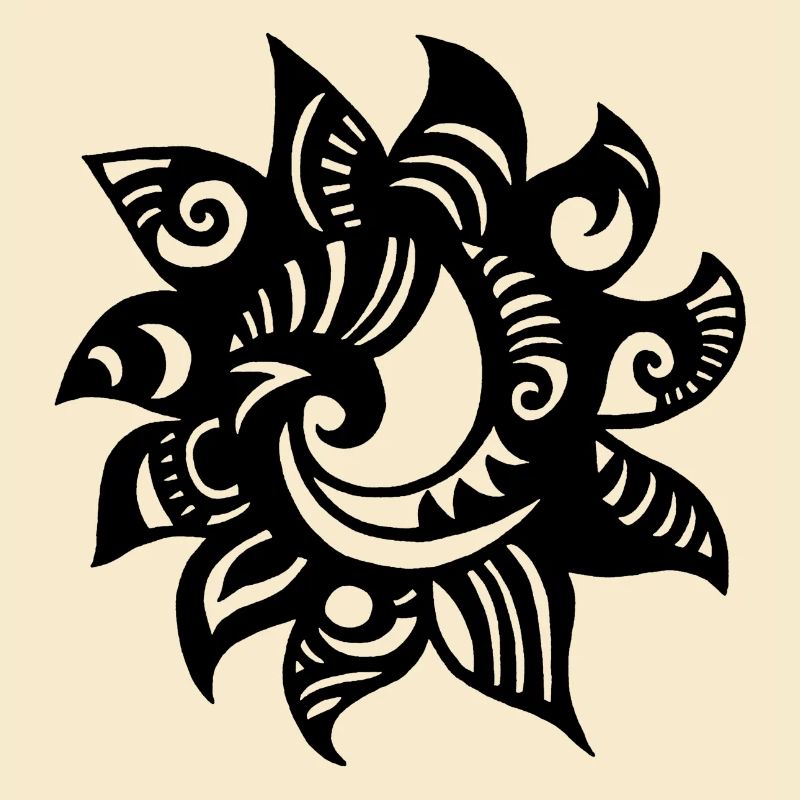 Soleil noir étrange