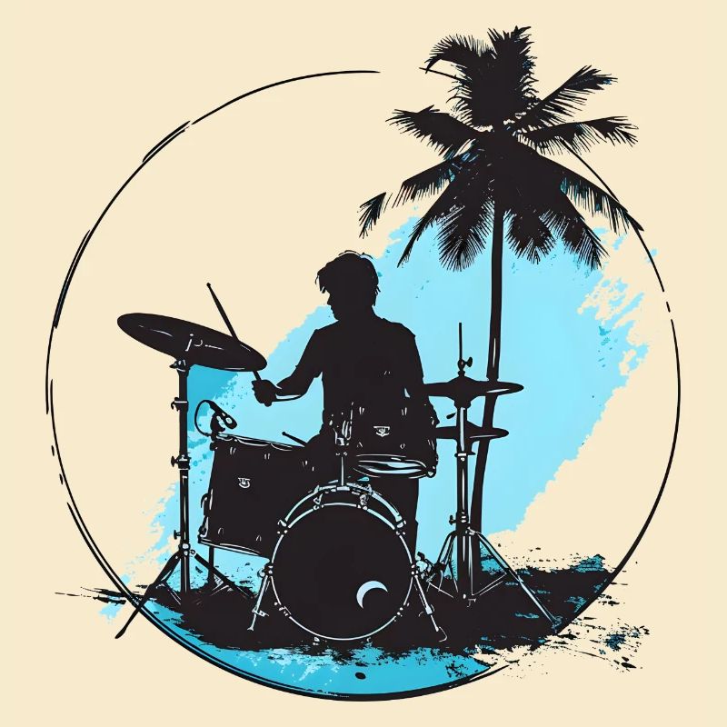 Dessin de batteur