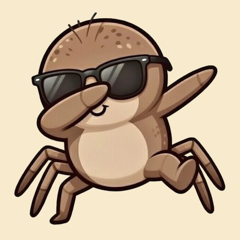 Dabbing Spinne