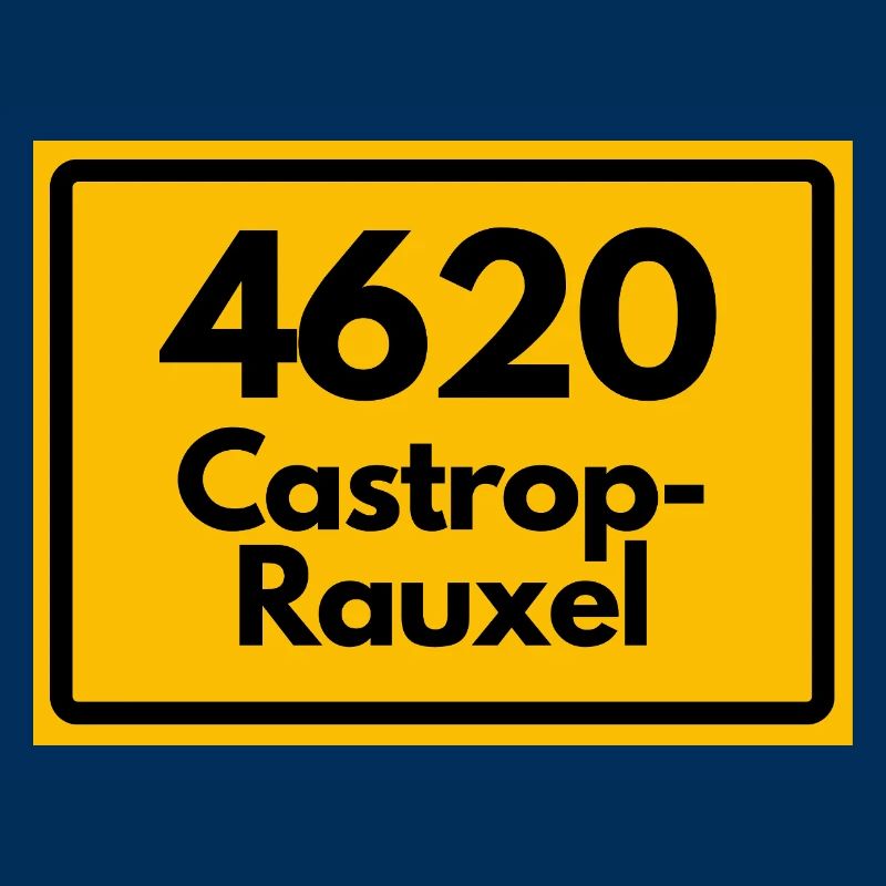 OLD POSTCODE POSTCODE RETRO 4620 CASTROP-RAUXEL