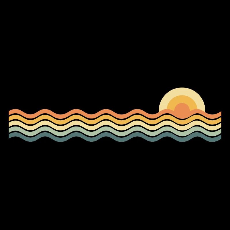 Sun and waves