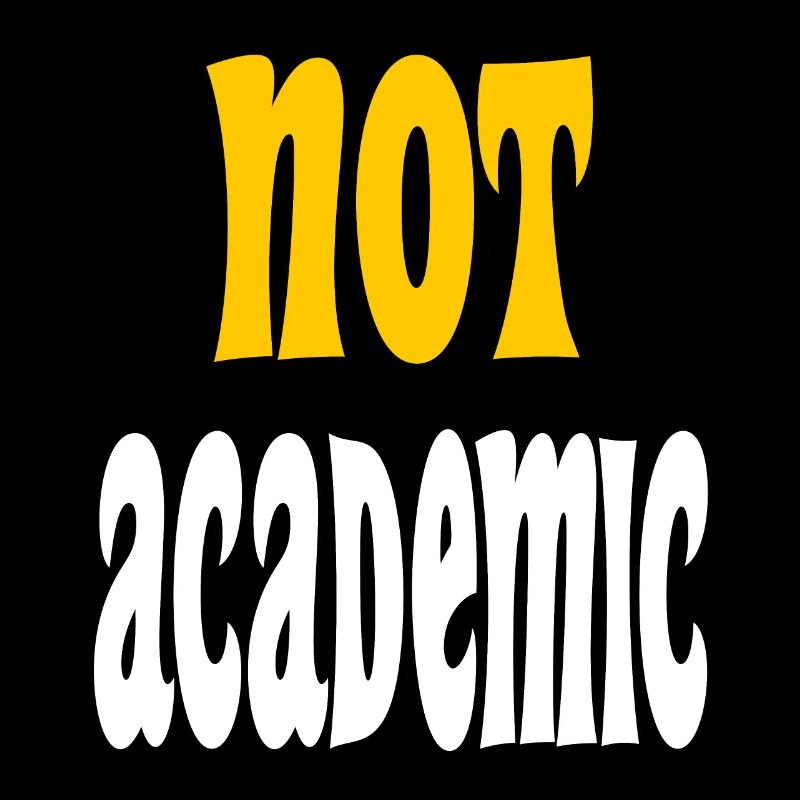 Not academic text simple colorful