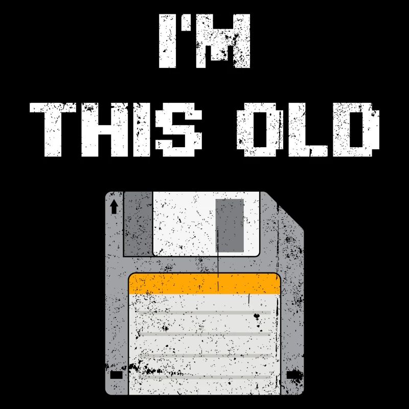 Retro Floppy Disk Era Tee