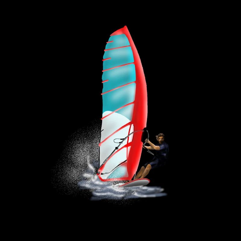 windsurfing