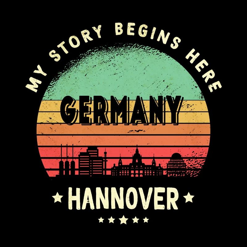 Hannover Germany skyline design