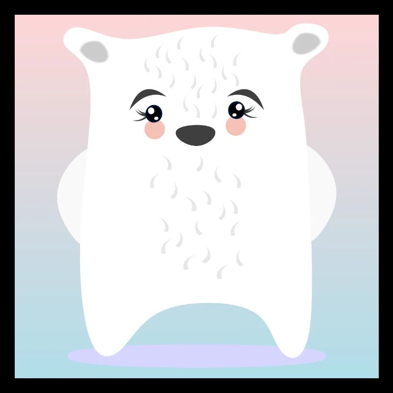 Cute Polar Bear WINTER ANIMALS