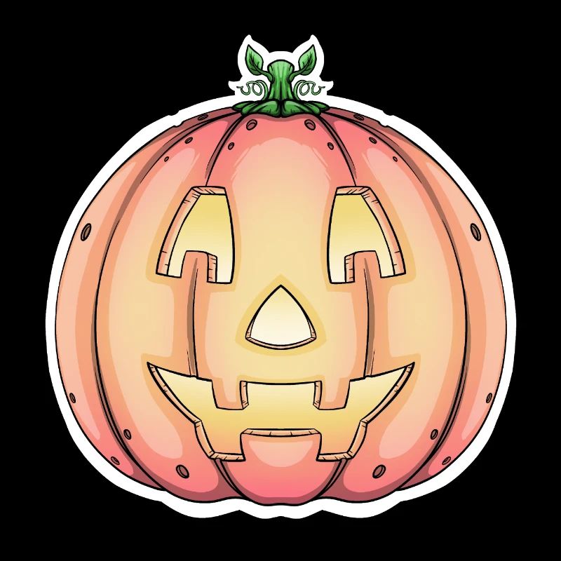 Conception de citrouille d’Halloween Jack-o'-Lantern
