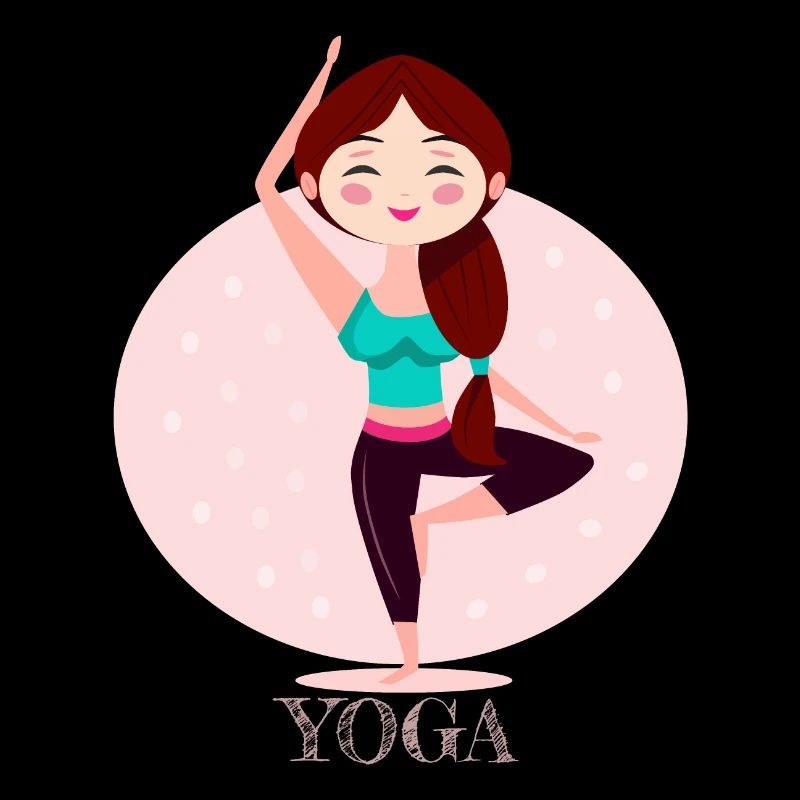 Yoga-Mädchen