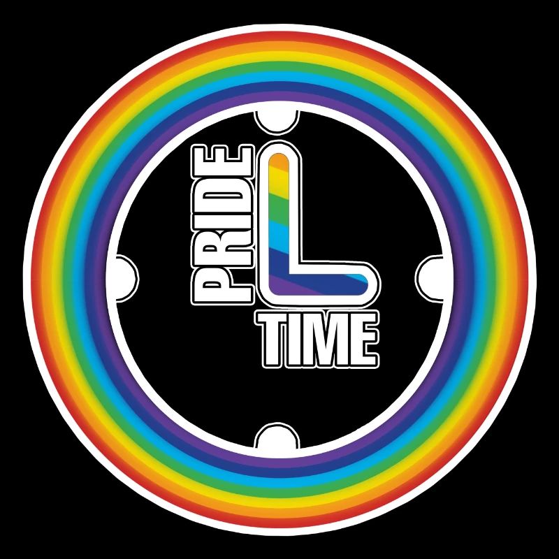 Regenbogen Pride Ring Uhr