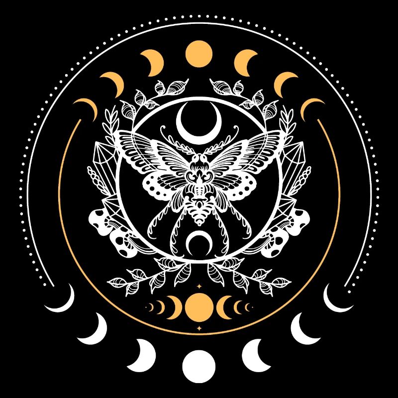 Mandala du Papillon Céleste