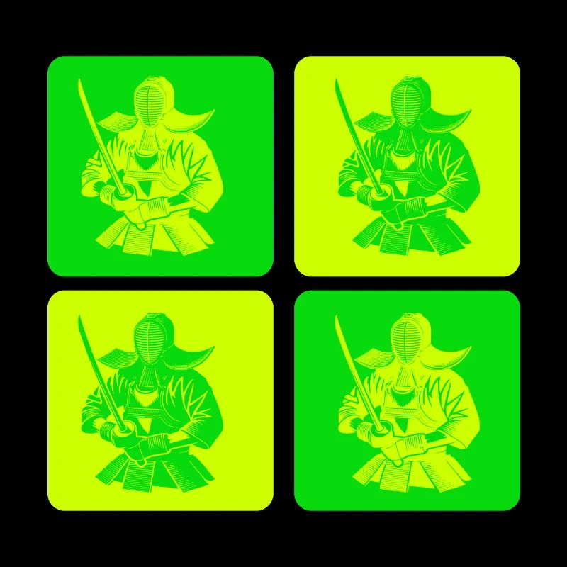 Pop Art Kendo Samurai