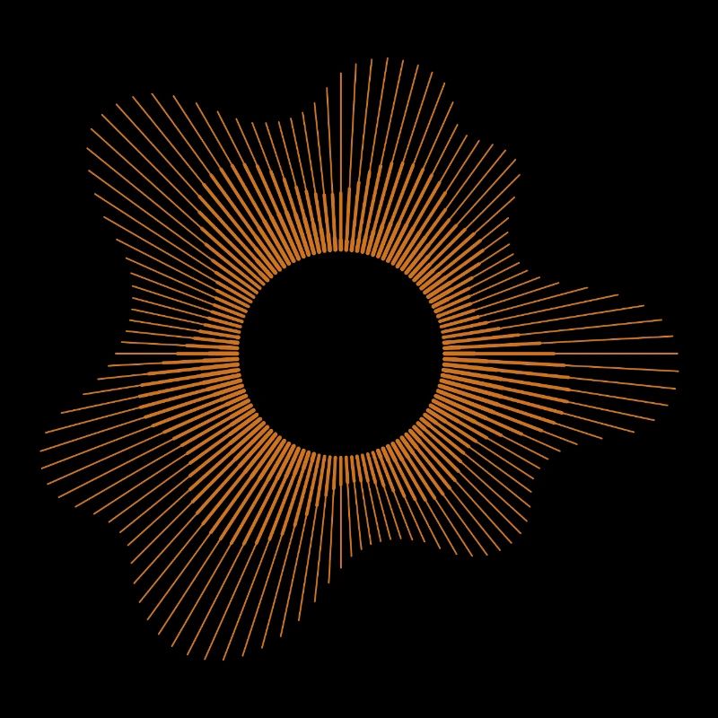 Conception géométrique de l’éclipse solaire