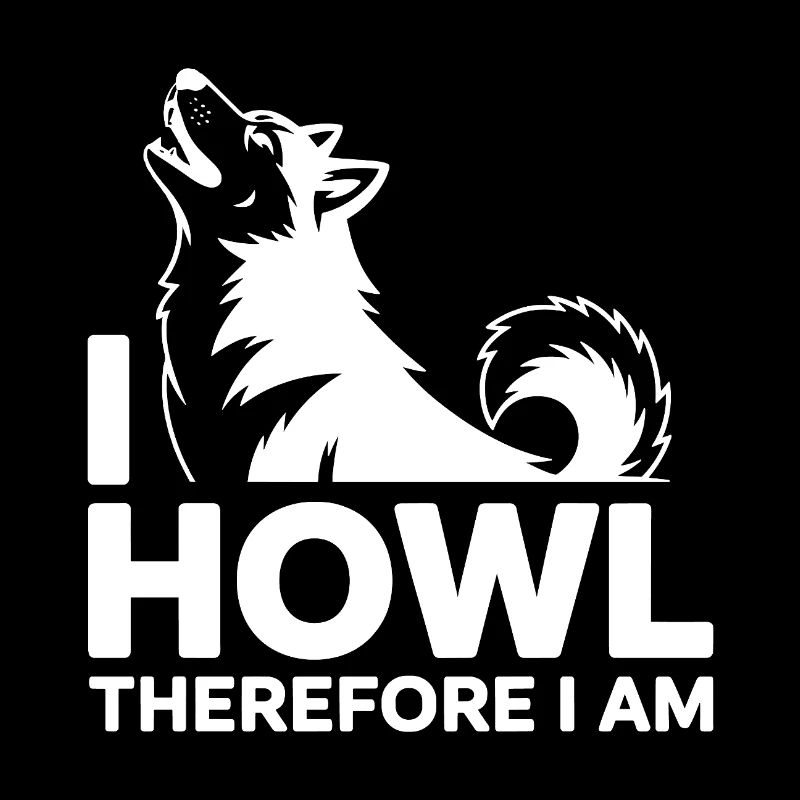 Ich heule, also bin ich ein heiserer Wolf