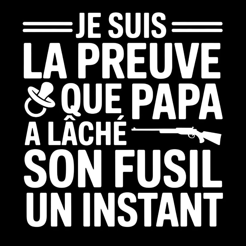 Funny birth gift Dad dropped his