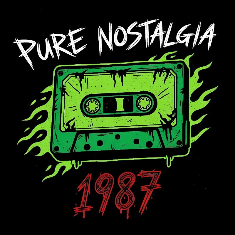 Cassette vintage 1987 Cadeau d’anniversaire 38e