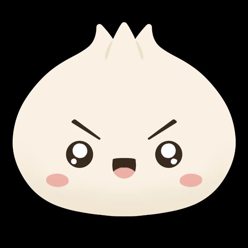 Grumpy Dumpling – süßes Maskottchen