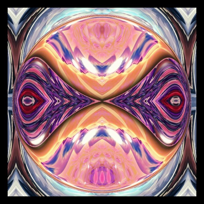 Kaleidoskop Orb Farbexplosion