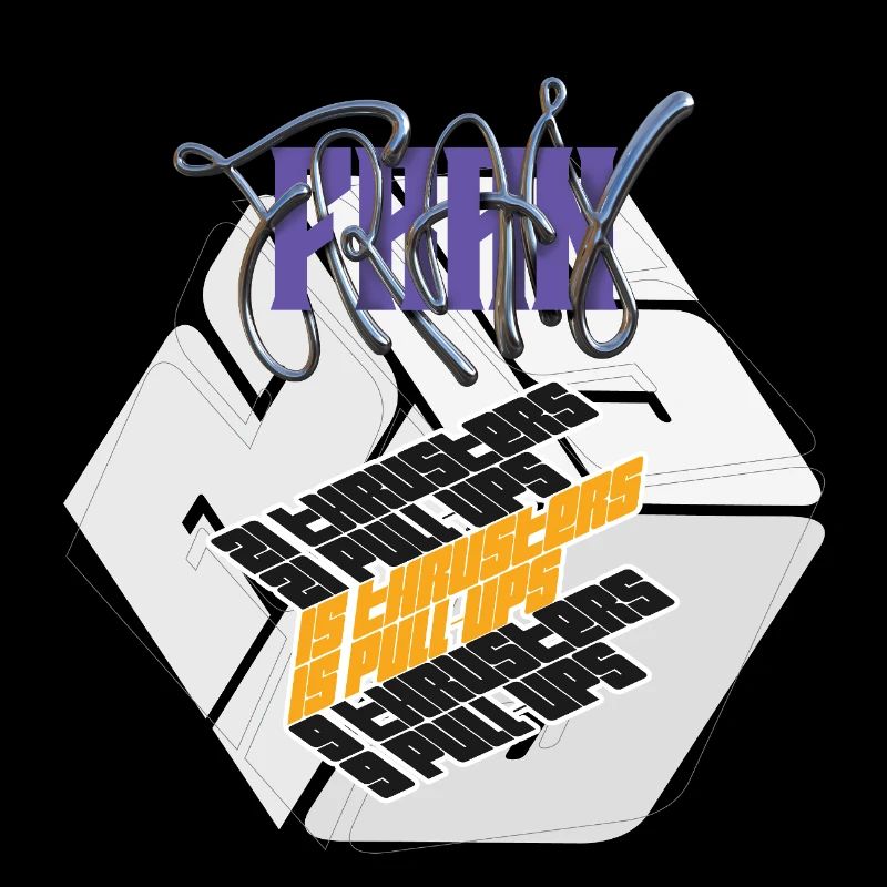 Fran Hero WOD Cross-Training leichte Grafikversion