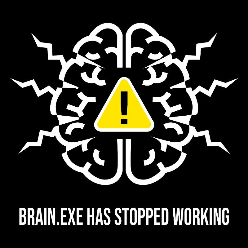 BRAIN.EXE HAS STOPPED WORKING - Panne Cérébrale BL