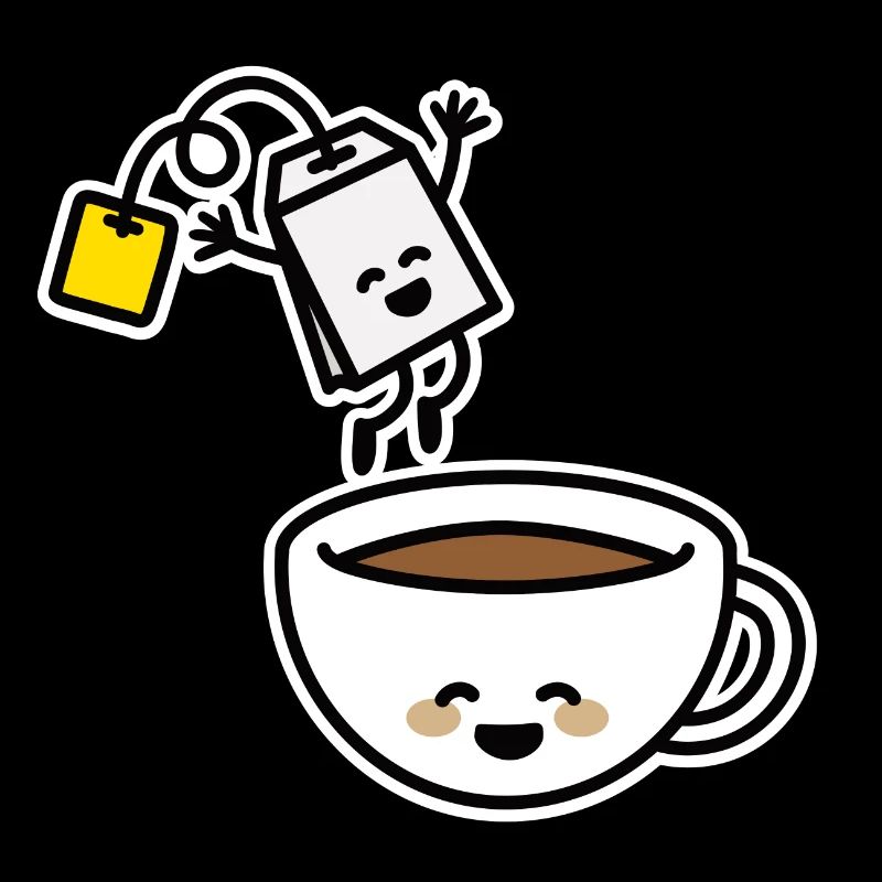 Teebeutel Tee Teetasse Teetrinker Teeliebhaber