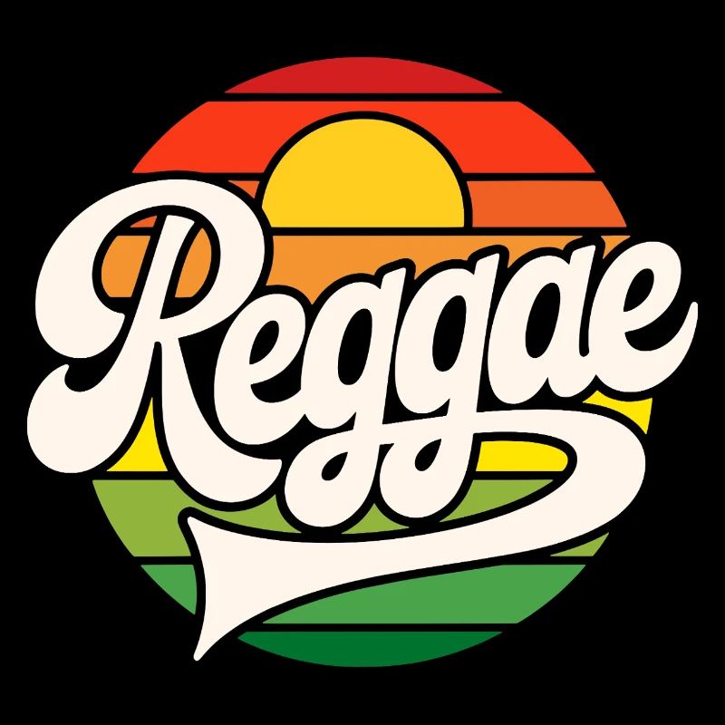 Reggae Rétro Coucher de Soleil