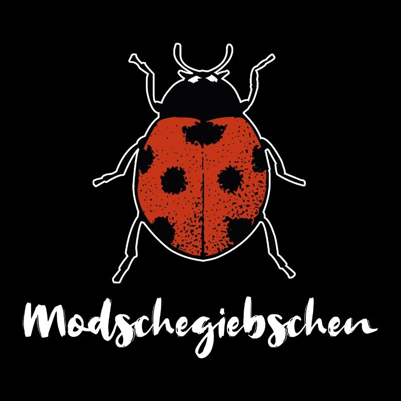Modschegiebchen Marienkäfer Sächsisch Geschenk