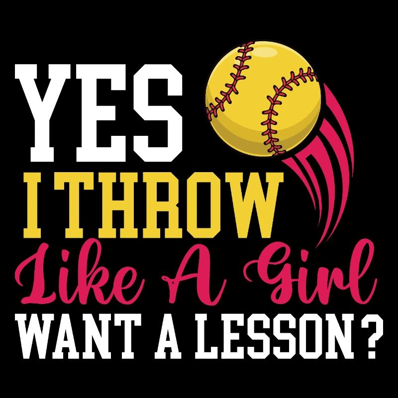 Ja, ich warf wie ein Mädchen, will eine Lektion