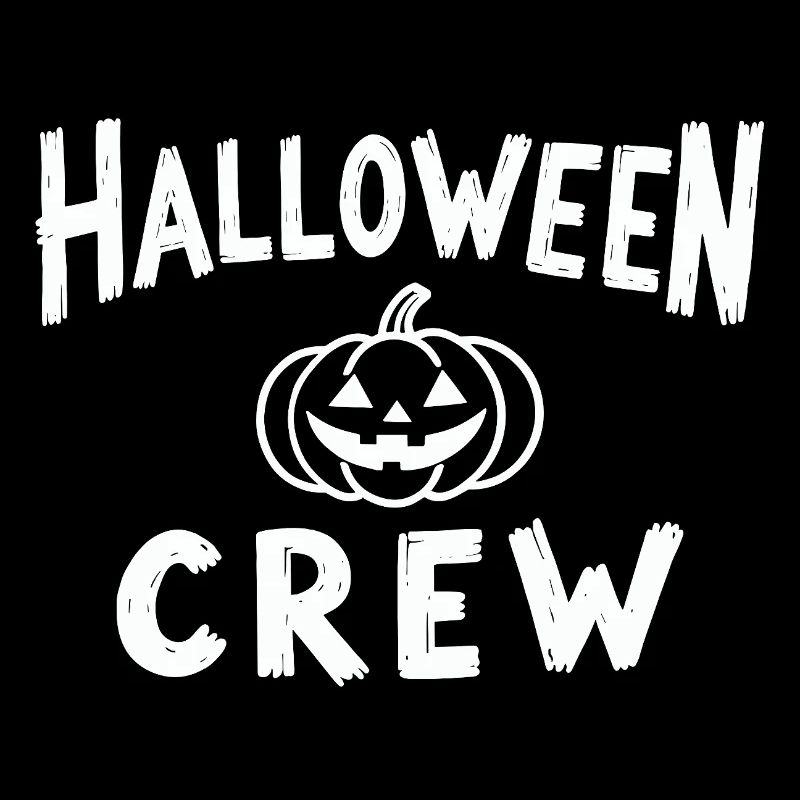 Halloween Crew Kürbiskopf Truppe