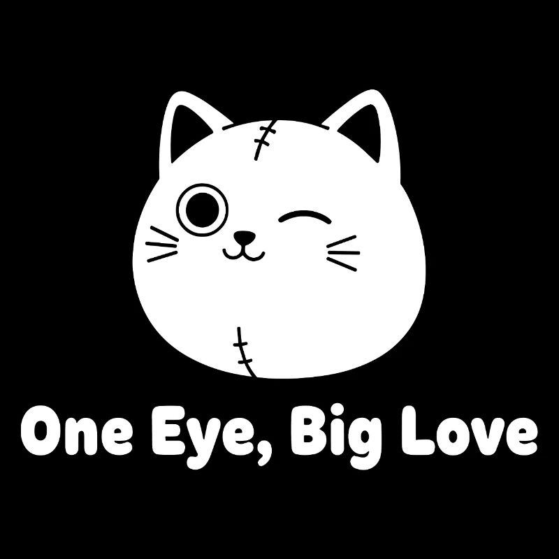 Winkekatze Patchwork Liebe