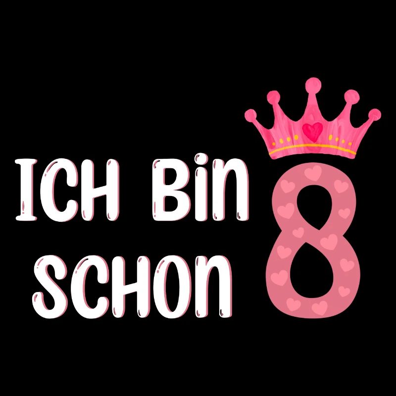 Ich bin schon 8