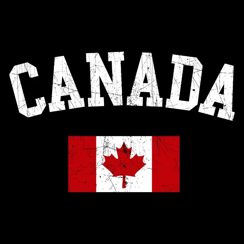 Arc du Canada avec drapeau d’érable