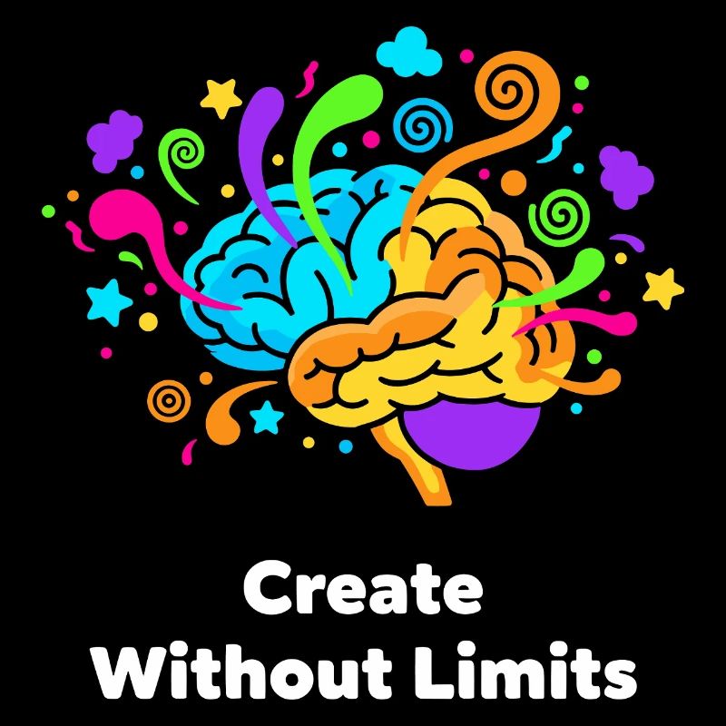 Creative brain art without limits