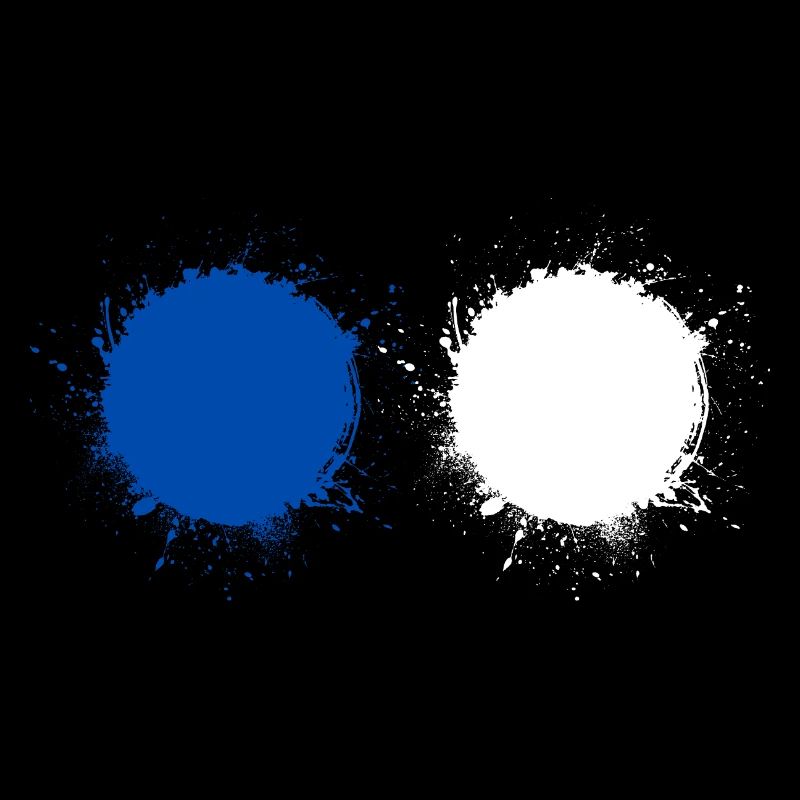Blue White