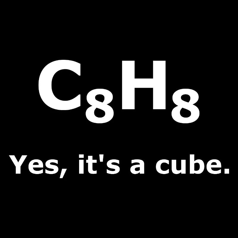 C8H8 Cuban Molecule Chemistry – Yes It's a Cube