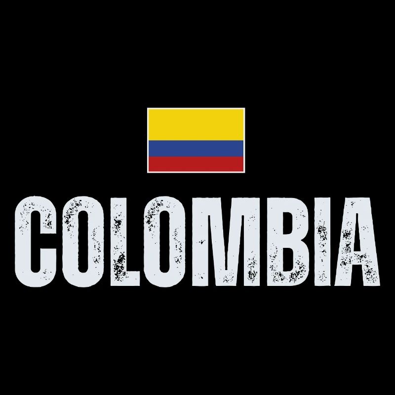 Drapeau de la Colombie, j’aime la Colombie