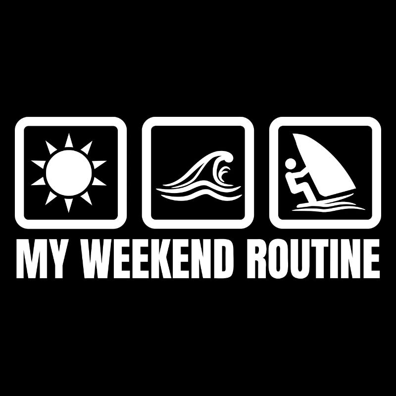 My weekend routine