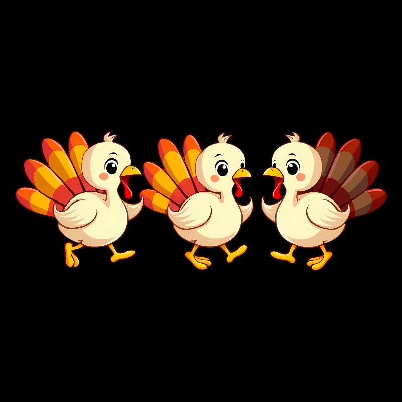 Bébé dinde de Thanksgiving