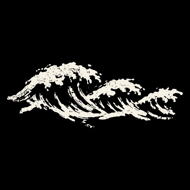 Ocean Waves - Minimalist Graphics