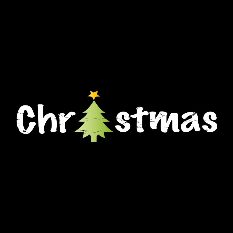 Réclamation de Noël avec sapin