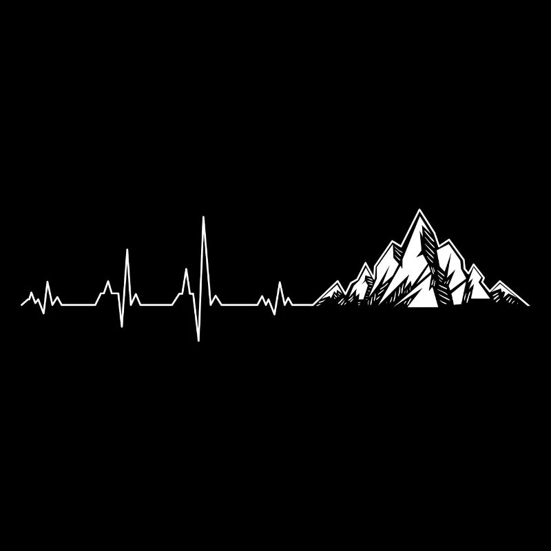 Conception ECG Pulse Peak Mountain