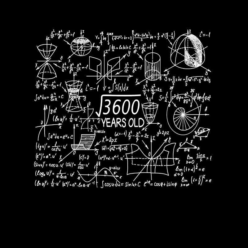 60th Birthday Math Mathematician