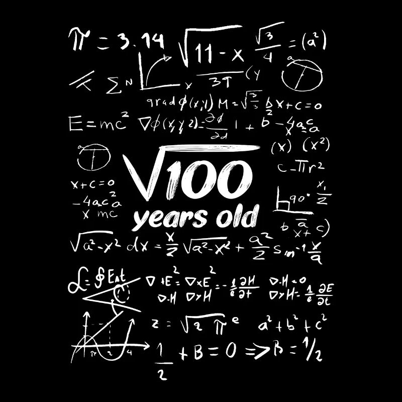 Birthday shirt root square root 100 10 years