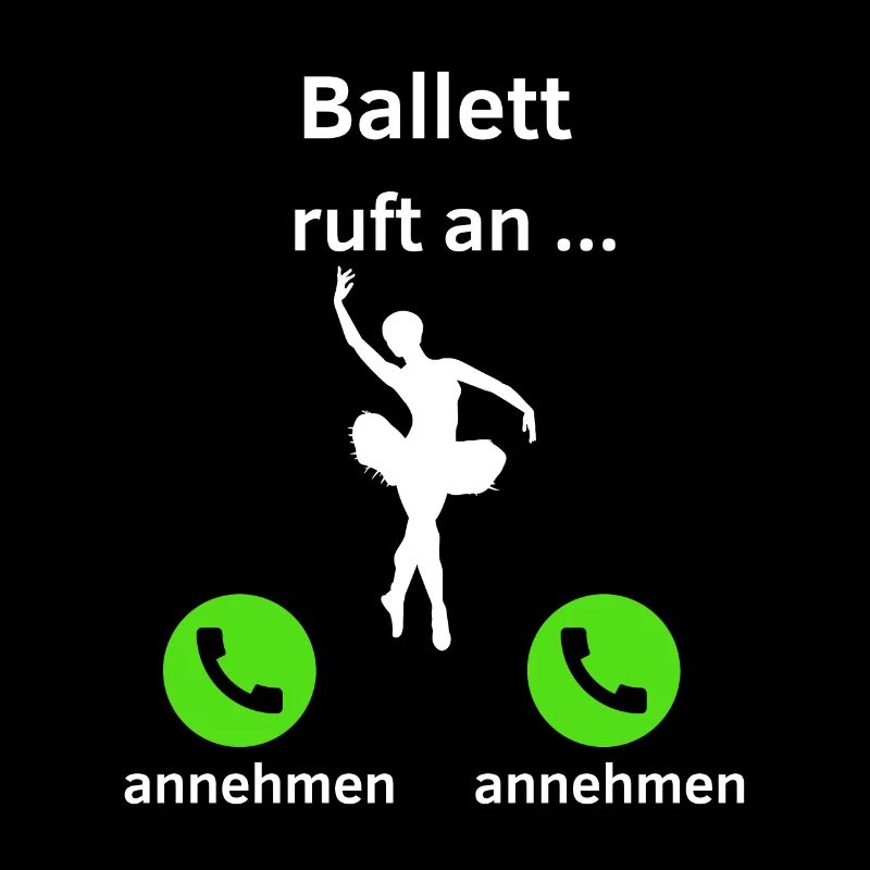 Ballett ruft an - annehmen oder annehmen?