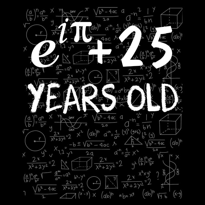 24e anniversaire 24 ans Euler Identité cadeau math