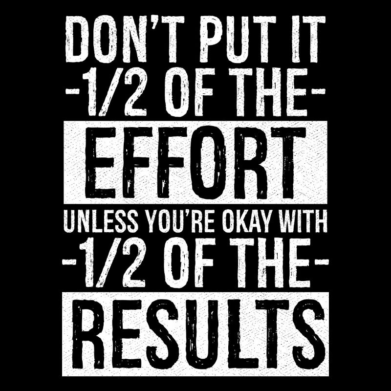 ne faites pas un effort à moins que