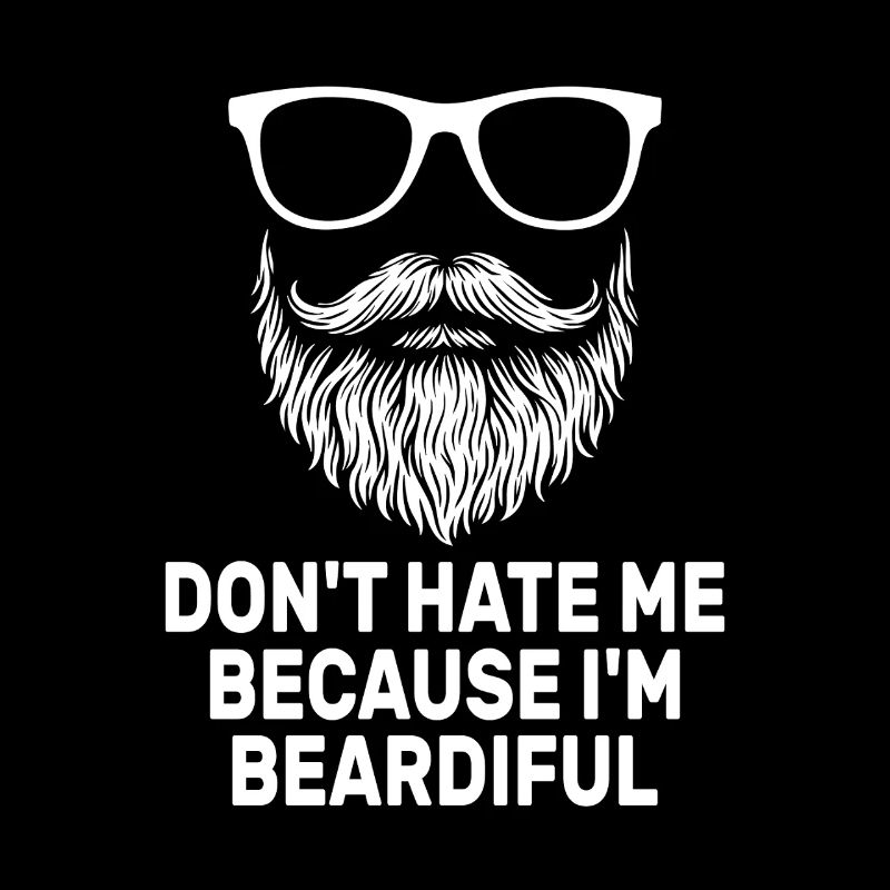 Ne me déteste pas parce que je suis beardiful