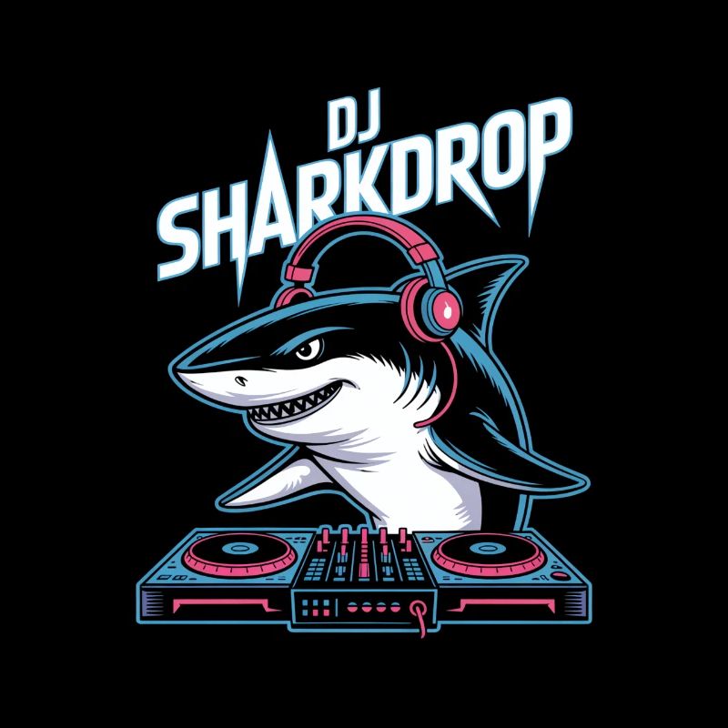 DJ SHARKDROP Shark DJ Booth Rave Vibes