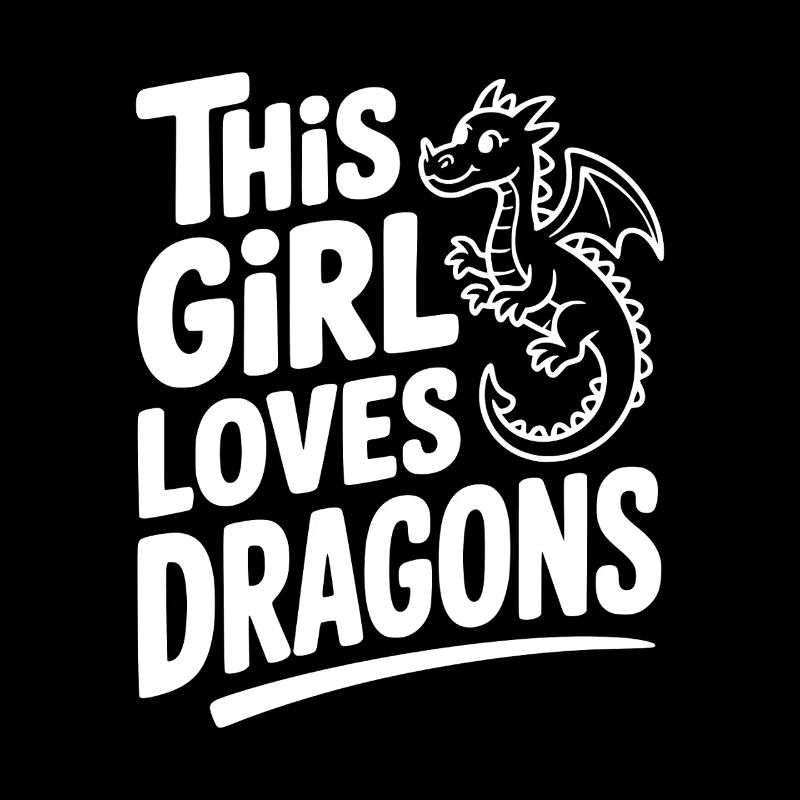 Dieses Mädchen liebt Drachen