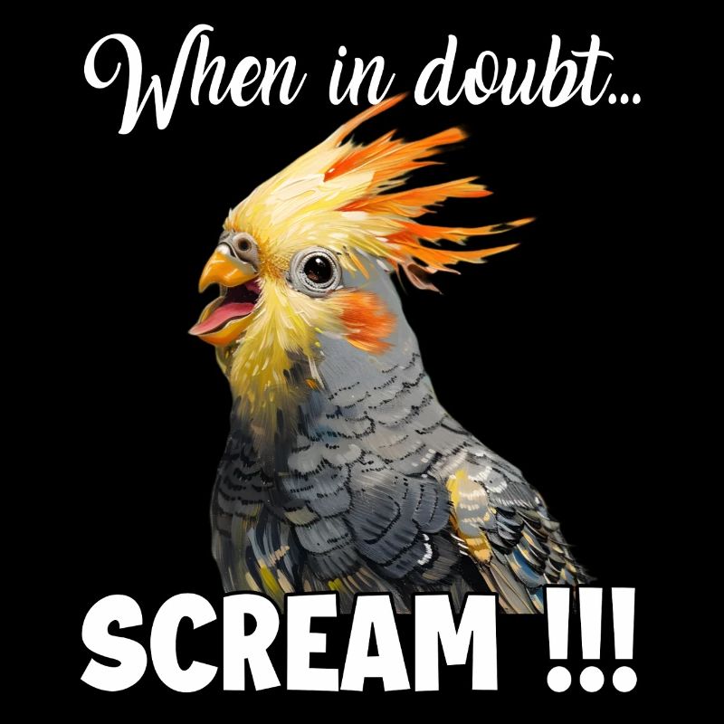 Dons créatifs : Porte-cacatoès et calopsitte