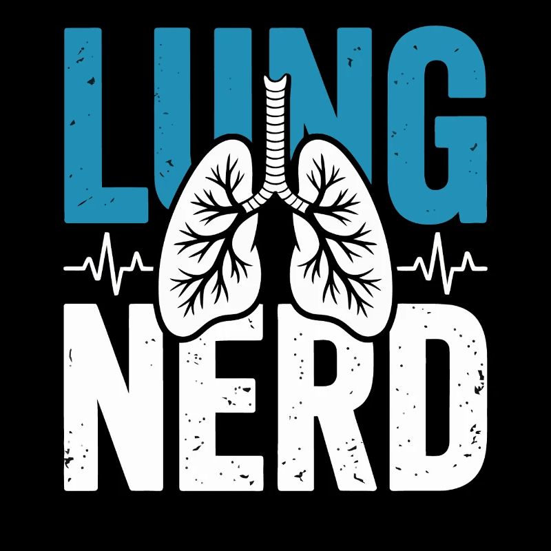 Lungs Nerd Graphic
